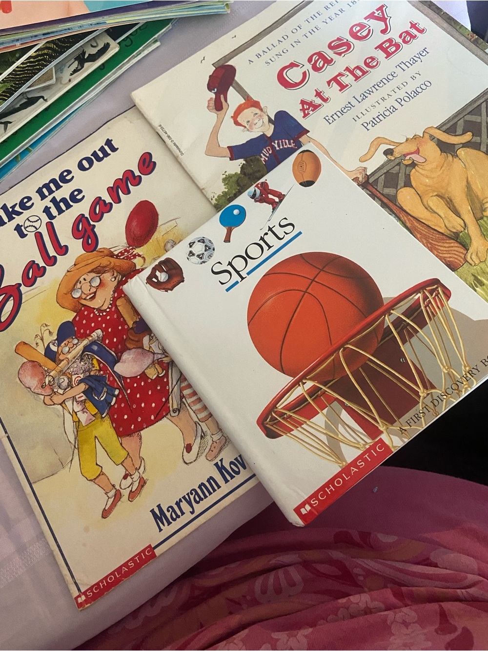 Baseball and Sports Kids Book Bundle